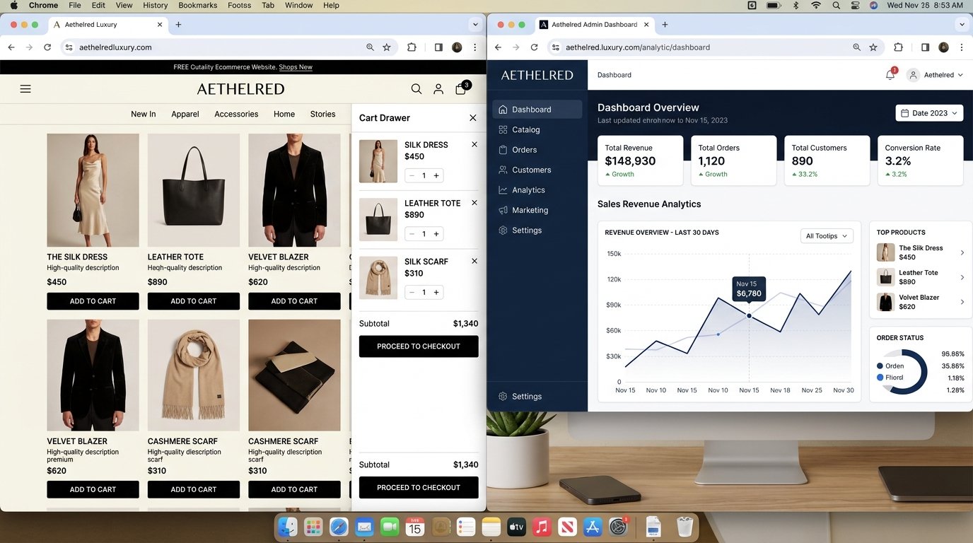Ecommerce Website with Admin Panel