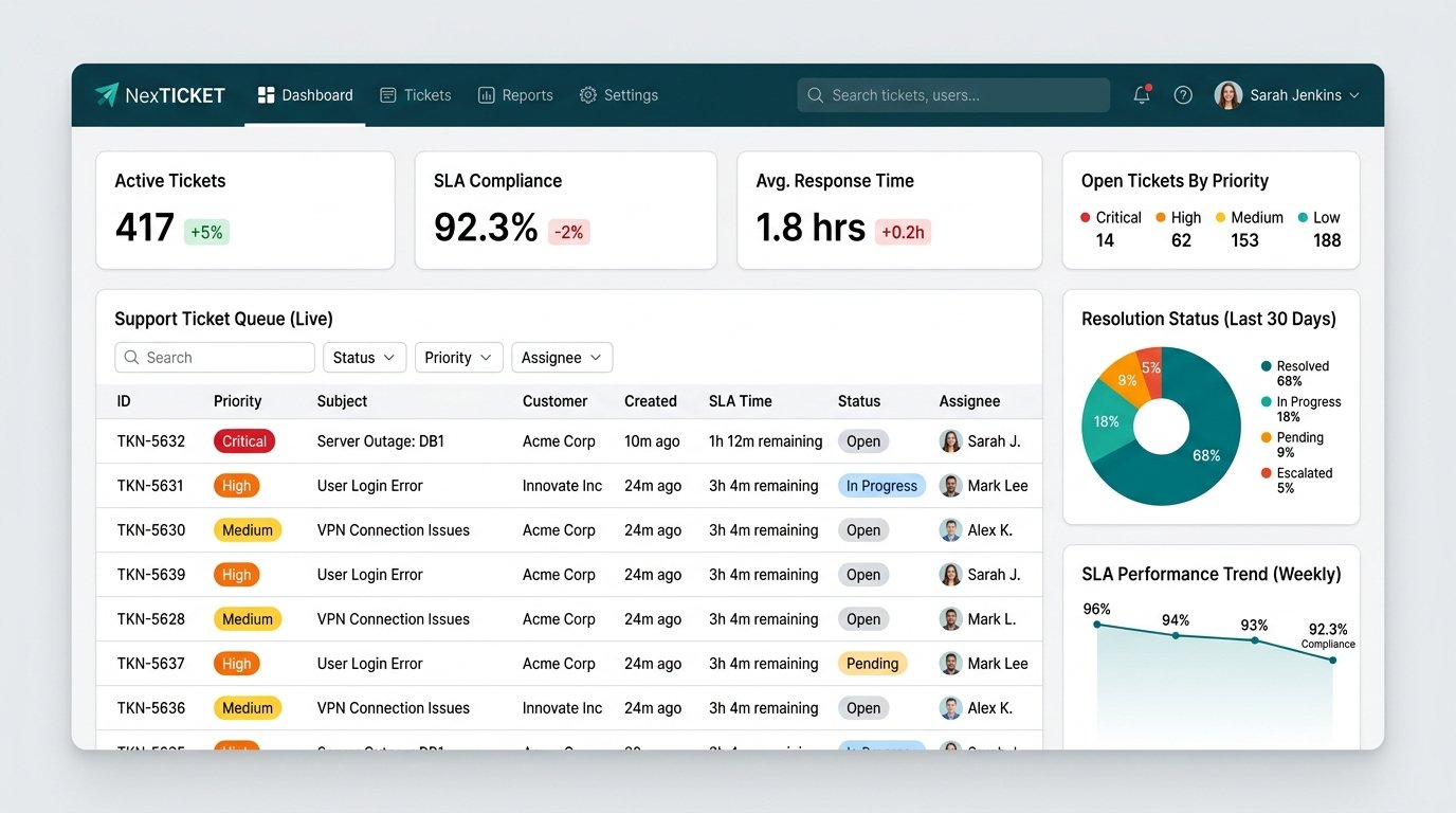 IT Support Ticketing System