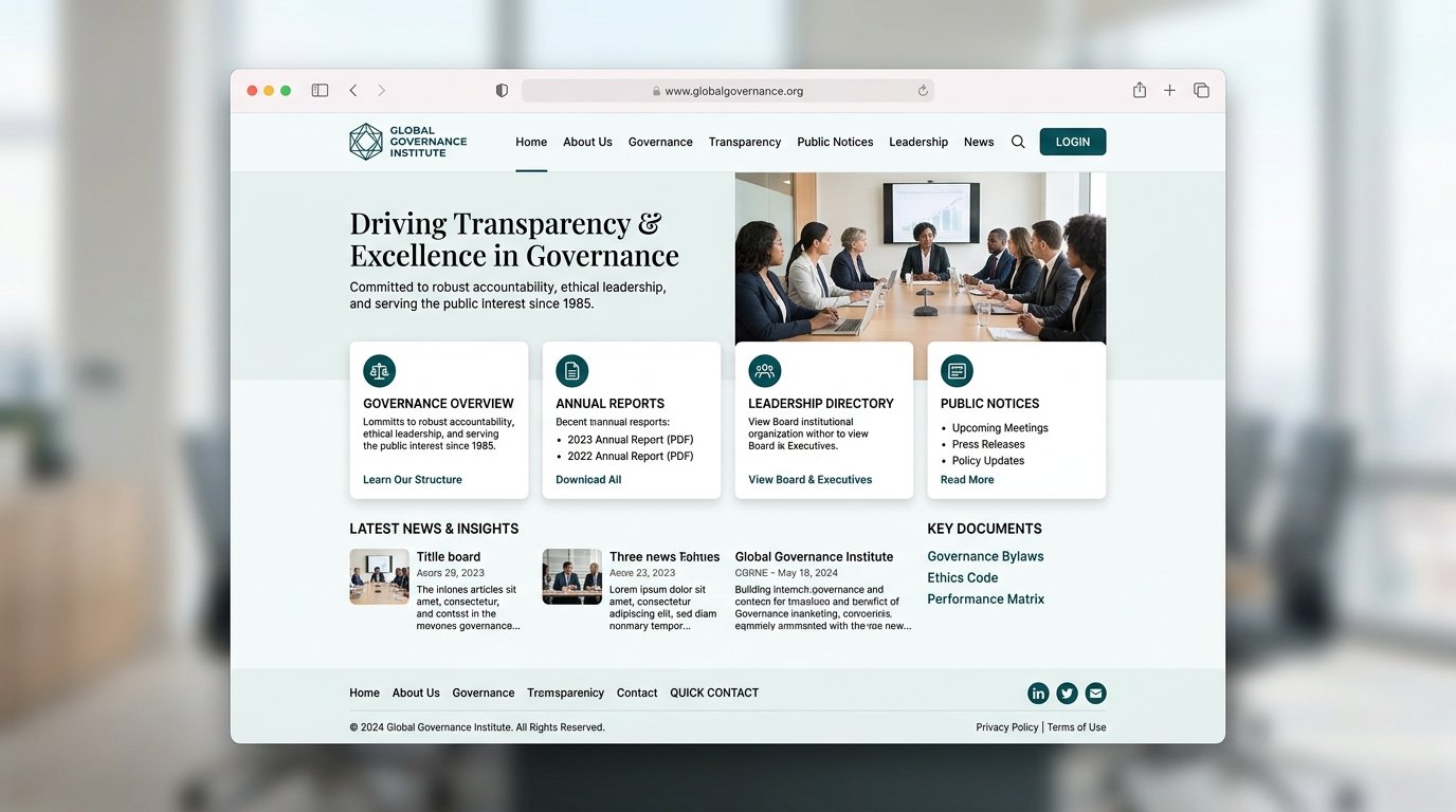 Institutional Websites